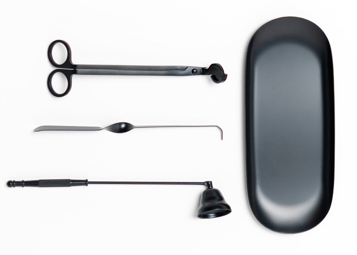 Candle care tools set (black)